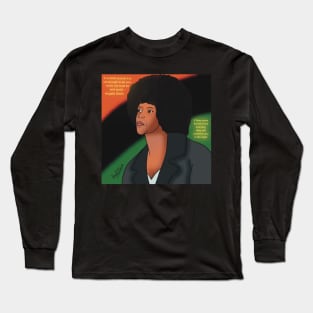 Angela Davis Long Sleeve T-Shirt